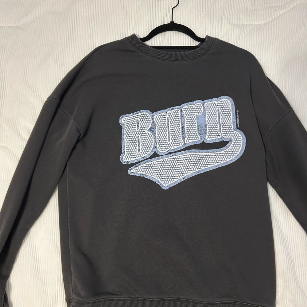 Burn Boot Camp Collegiate Puff Crewneck